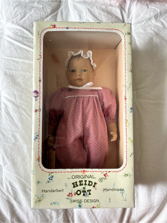 heidi ott Other - Vintage Original Heidi Ott Doll in Box Swiss Designr